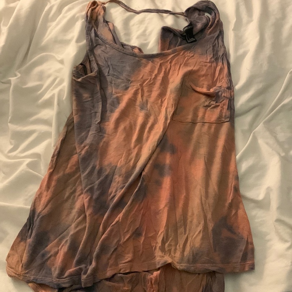 Tie dye tank top